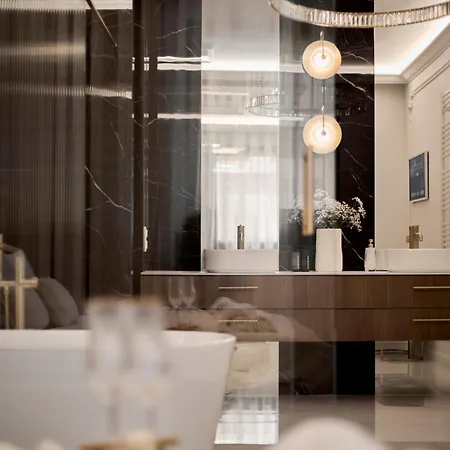 Appart hôtel Jacuzzi Mirror Granaria By Downtown Gdańsk