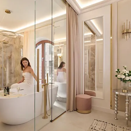 アパートホテル Jacuzzi Mirror Granaria By Downtown グダニスク